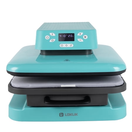LOKLiK by HTVRONT 1500W 15"x15" Automatic Heat Press Machine for Transfer Vinyl & Sublimation Project
