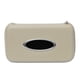thumbnail image 1 of Soporte para pañuelos de coche, contenedor de cuero decorativo, visera, caja colgante para vehículo, automóvil Beigh Jadeshay A, 1 of 8