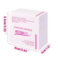 thumbnail image 3 of NARABB 100PCS Body Piercing Needle For Navel Nose Lip Ear Sizes 14G, 3 of 7