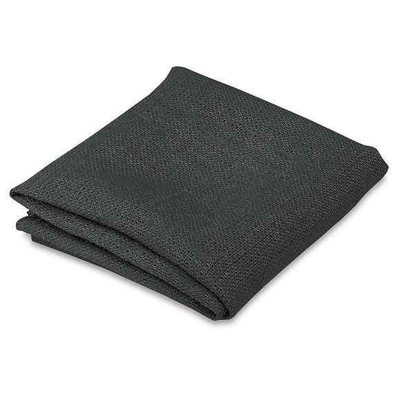 Brightly Colored Burlap - 46" x 1 yd, Black