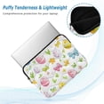 thumbnail image 2 of FORMRS 13"-13.3" Laptop Sleeve Protective Case Soft Carrying Quilted Computer Bag Cover, Colorful Easter Eggs, 2 of 7