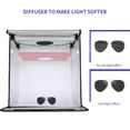 thumbnail image 2 of GoDecor 40,6 x 40,6 cm Lumière LED Photographie Soft Box Tir Tente Photo Studio Portable, 2 of 11
