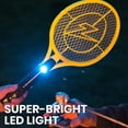thumbnail image 4 of ZAP IT! Bug Zapper Twin Pack - Rechargeable Mosquito, Fly Killer and Bug Zapper Racket - 4,000 Volt - USB Charging, Super-Bright LED Light to Zap in The Dark - Safe to Touch (Twin Mini, Orange), 4 of 6