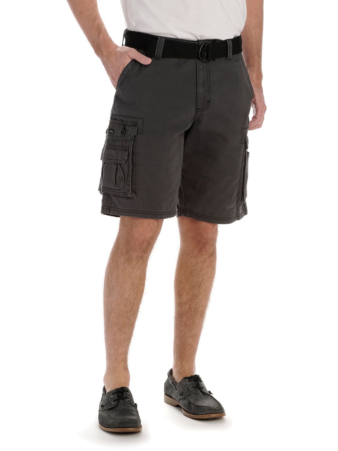 Lee Mens Dungarees Belted Wyoming Cargo Short
