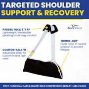 Ossur Premium Contact Closure Arm Sling - Adjustable Shoulder Support With Comfort Pad