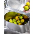 thumbnail image 2 of Stainless Steel Sink Drain Strainer Basket, Multifunction Sink Strainer Colander Kitchen Food Catcher For Filter Kitchen, 2 of 5