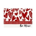 thumbnail image 2 of Wzzjkit Valentine's Day Rose Printed Placemats Love Table Runner Home Kitchen Heat Protectors, 2 of 6
