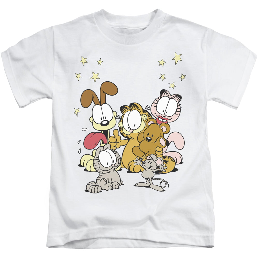 7 5/6 Garfield Comic Cat I PROBABLY DID IT Licensed T-Shirt KIDS Sizes 4 