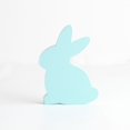 thumbnail image 2 of Decoraciones de conejito de Pascua, decoración de mesa de conejito, decoración del hogar, estatua, figura para manualidades Azul claro, 2 of 8