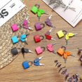 thumbnail image 1 of 10 Pieces Suitcase Locks With Keys, Metal Padlock Luggage Padlock Small Multicol, 1 of 5