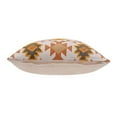 thumbnail image 6 of Ox Bay Sedona Handmade Orange/Off-White Southwestern Cotton 20" x 20" Indoor Throw Pillow, 6 of 8