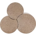 thumbnail image 4 of Meridian Furniture Dimple 3 Piece Taupe Terrazzo Pattern Iron Metal Coffee Table, 4 of 5