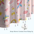 thumbnail image 6 of Fairy Tale Princess Pattern Shower Curtain 84"x72" ,Bathroom Decorative Shower Curtains Set with 12 Hooks,Modern Waterproof Washable Shower Curtain, 6 of 6