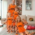 thumbnail image 3 of Miyanuby Holiday Family Matching Pajamas Halloween Pjs Set Long Sleeve Tops Halloween Theme Pajamas Pant Cute Family Jammies, 3 of 13