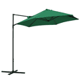 thumbnail image 1 of Outsunny Parasol de Patio Offset 8,5 Pi Rotation 360° Cantilever Vert, 1 of 10