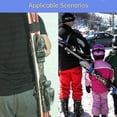 thumbnail image 1 of Sangles de Transport de Ski Réglables Portables Sangles d'Épaule de Ski Double Planche Fixe, 1 of 4