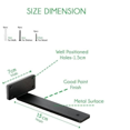 thumbnail image 7 of Wall Mounted Floating Shelves for Living Room, Bedroom, Office, Kitchen and Bathroom, 7 of 7
