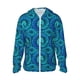 thumbnail image 1 of Fotbe Snake Chaqueta con Protección Solar UPF 50+ para Hombre y Mujer, Camisa con Capucha y Bolsillos-X-Large, 1 of 7