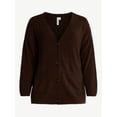 thumbnail image 6 of Joyspun Women's Fuzzy Front Pocket Cardigan, Sizes XS-3X, 6 of 6