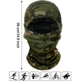 Face Balaclava Ski Mask Cover UV Protection Full Face Cover for Women