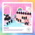 thumbnail image 3 of Set de esmaltes de uñas Beetles Pastel Gel, 24 unidades, con capa superior y base, 3 of 7