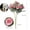 B, variant on 15 HeadsFake Roses Artificial Flowers for Outdoors Spring Valentines Day Decorations, UV Resistant Fake Flower Bouquet Faux Silk Roses for Wedding Home Cemetery Summer Decor