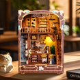 thumbnail image 1 of Juego de rompecabezas de madera para libros FUNPOLA Caramel Dream Cat Café, 1 of 6