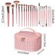 thumbnail image 3 of Juego de 40 brochas de maquillaje de uso especial con bolsa de almacenamiento para corrector, rubor, sombra de ojos, polvos, contorno, brochas de maquillaje, brochas de maquillaje para rostro y ojos,, 3 of 6