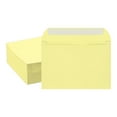 thumbnail image 1 of Uxcell Invitation Envelopes, Self-Seal for A7 Weddings Thank You Cards Light Yellow, 1 of 7