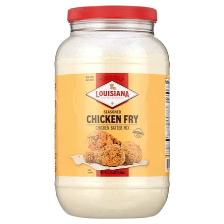 Louisiana Fish Fry Products Seasoned Crispy Chicken Fry Chicken Batter Mix, 5.25lb