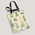 thumbnail image 2 of ABPHQTO Flowers Cactus And Succulents Canvas Bag Reusable Tote Grocery Shopping Bags Tote Bag 14x16 inch, 2 of 2