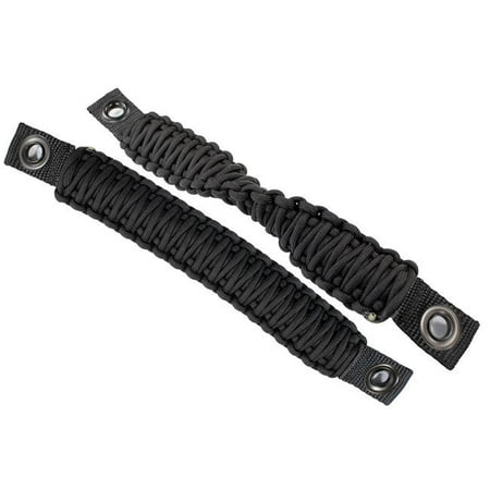 Fishbone Offroad Paracord Door Handles (Black) - FB55285