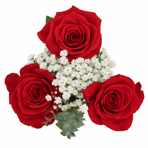 Valentine's Day Rose Plus Flower Bouquet Small