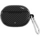 thumbnail image 1 of Estuche anticaídas de grado militar con fibra de carbono genial compatible con Beats Studio Buds 2021, accesorios creativos para auriculares, TPU flexible, antidedos, 1 of 5