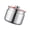 5L, variant on AOOOWER Stainless Steel Containers Large Capacity Airtights Locking Lids Rustproof Designs for Bulk Food Storage