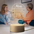 thumbnail image 4 of Gifts for Mom from Daughter and Son, Birthday Gifts for Mom, Night Light, Mom Gifts for Mother's Day, Birthday, Thanksgiving, Acrylic Night Lamp for Mom, 4 of 8