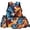 American Flag Fire Eagle, variant on Drippy Baseball School Backpack- 17 Inch, 4 Piece Set with Lunch Bag Pencil Pouch Water Bottle Pocket,Adjustable Strap Breathable Lightweight Daypack for Kids Students