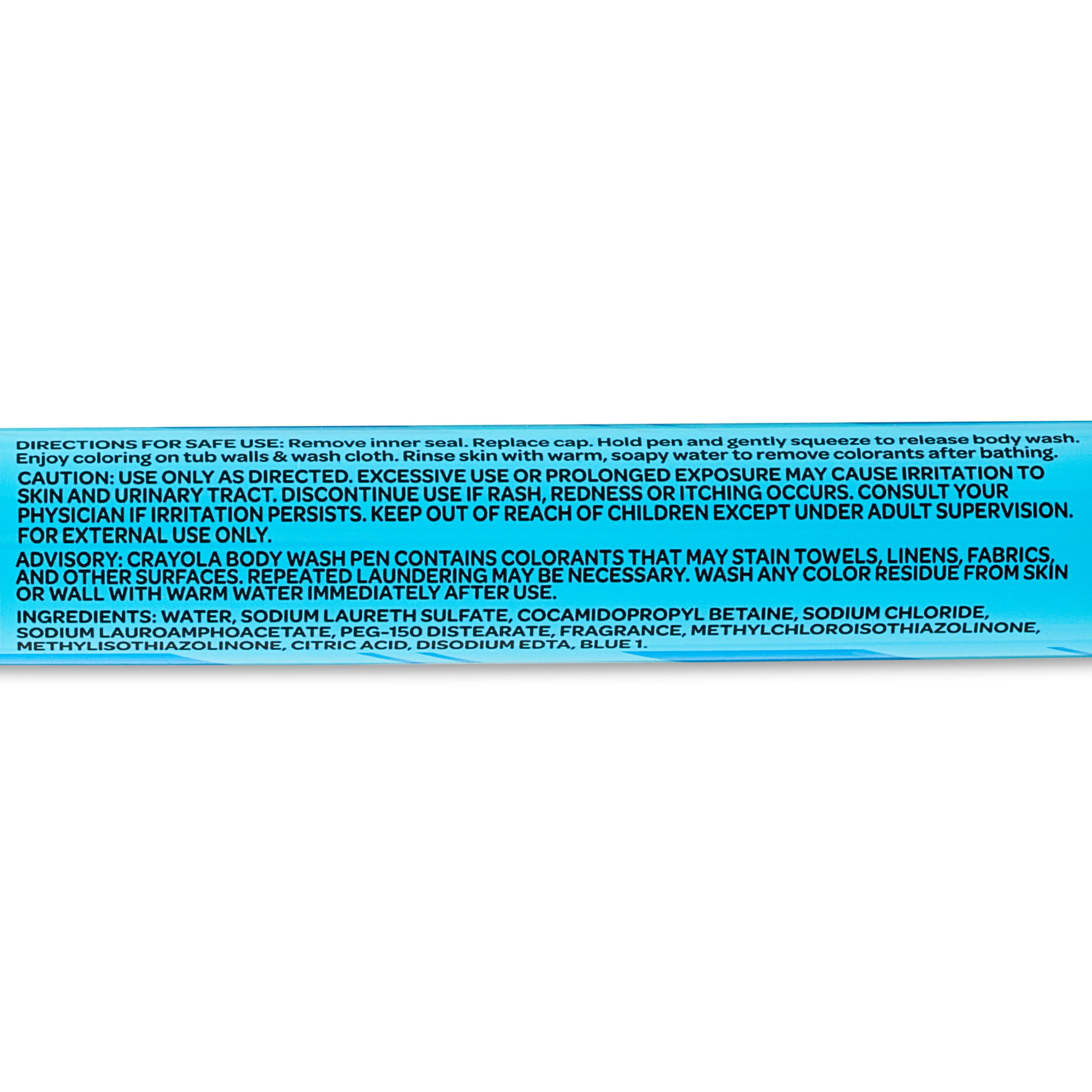 Crayola Body Wash Pen, Blue, 1 fl oz