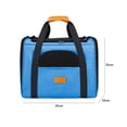 thumbnail image 3 of Bolsa De Transporte Para Mascotas Transportín para perros, bolso transpirable para gatos, bolsa de transporte para cápsulas, suministros para mascotas (azul) Wdftyju Libre de BPA, 3 of 3