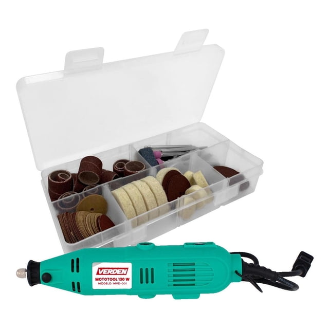 Mototool 130w Rork Kit De Accesorios 100 Piezas MVD-001