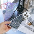 thumbnail image 6 of Elegant Choise Bling Phone Case for iPhone 14 Pro Max/14 Pro/14 Plus/14 Luxury Glitter Cover, White, 6 of 16