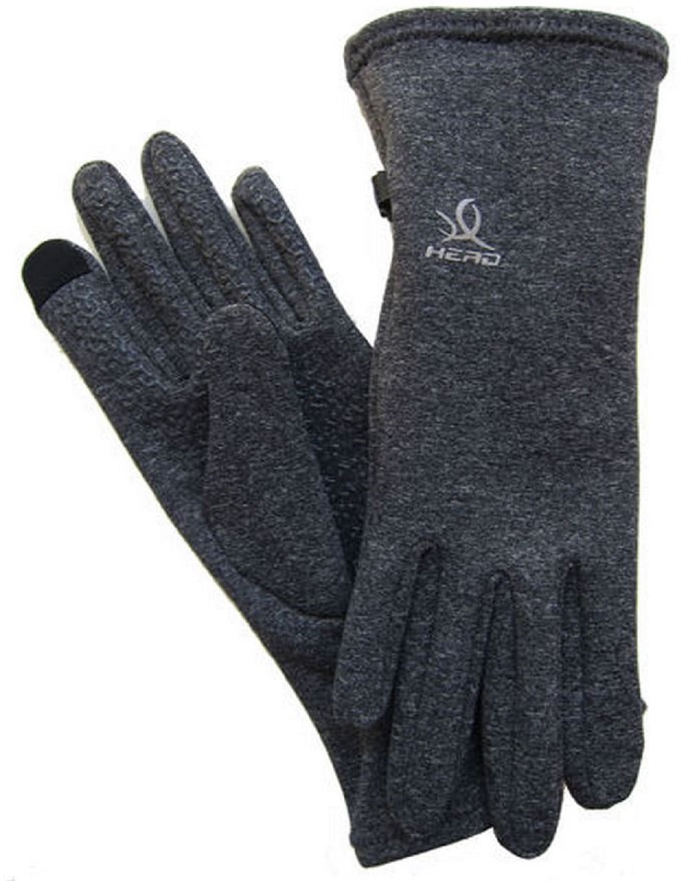 HEAD Sensatec Touchscreen Ladies Digital Running Gloves, Heather Grey