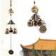 thumbnail image 2 of Campana china vintage con amuleto colgante de Feng Shui de la suerte, carillón de viento de 3 campanas Elefante, 2 of 9
