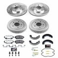 thumbnail image 3 of PowerStop Front and Rear Z26 Street Warrior Brake Pad Rotor Drum and Shoe Kit Fits: BUICK CHEVROLET OLDSMOBILE PONTIAC Select Models K15121DK-26, 3 of 9