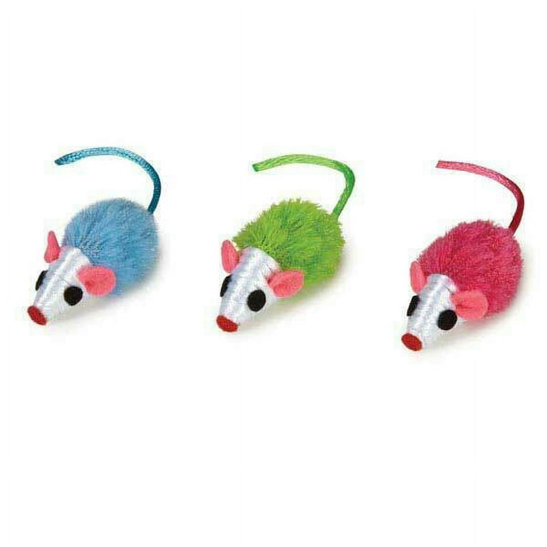 Cat toy mice with cheap rattle