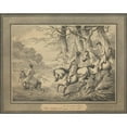 thumbnail image 3 of Samuel Howitt 18x15 Black Modern Framed Museum Art Print Titled - Into the Perilous Flood (1794), 3 of 5