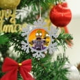 thumbnail image 4 of Simpsons Snowflakes Ornaments Christmas Tree Decorations Alloy Hanging Decorations Snowflake Pendant 5 PCS, 4 of 8