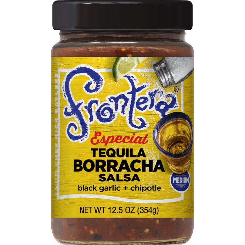 Frontera Foods Salsa Especial Tequila Borracha Salsa Black Garlic
