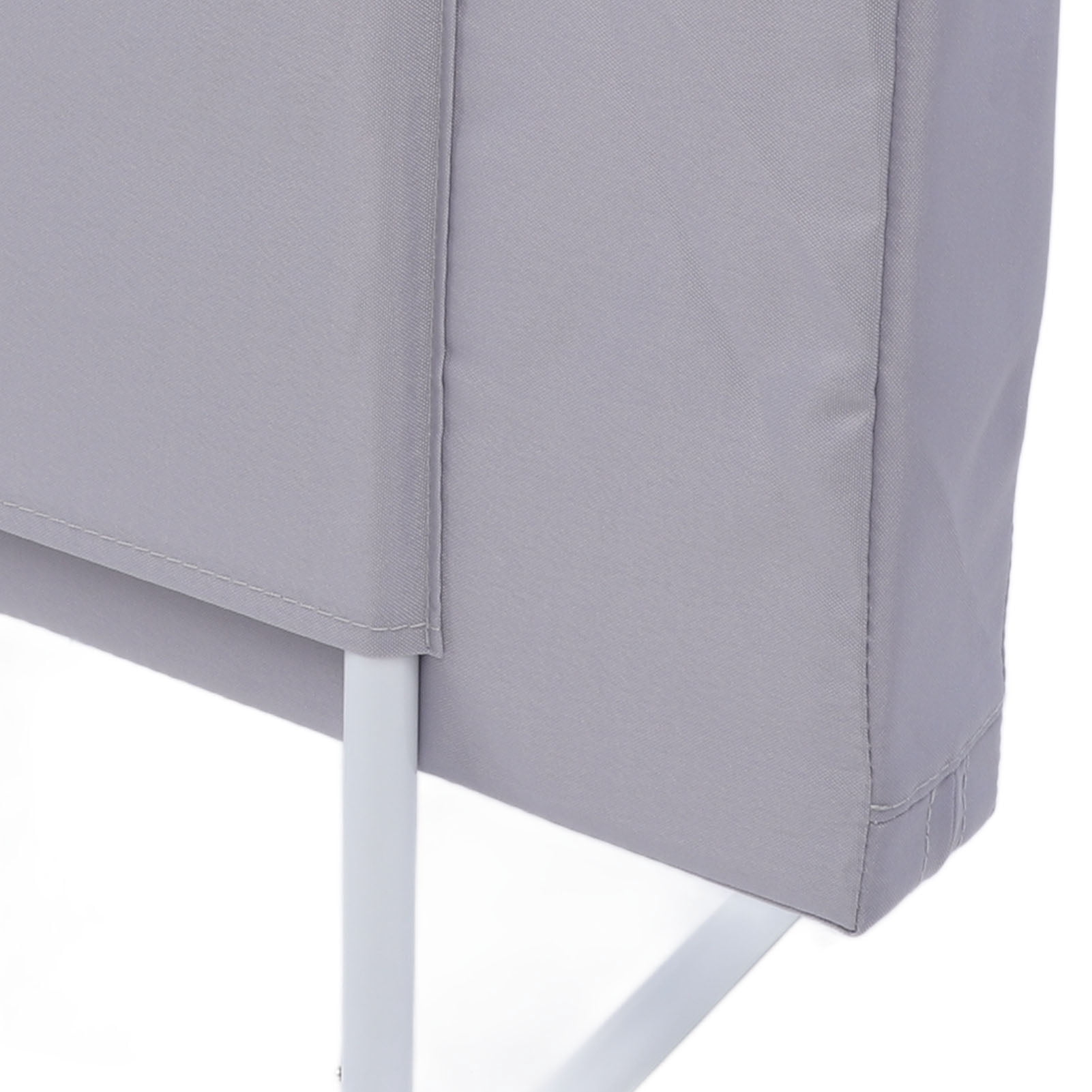 Riousery Baby Bed Rail Guard, Soft Padded Toddler Safety Bed Rail, Height Adjustable Fall Prevention for Kids, Universal Fit Infant Side Guard, Easy Install Mesh Panel, Simple Gray, 19.69 in / 50 cm