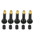 thumbnail image 1 of 100 pcs Car Motorcycle Universal Replacement Snap in Tire Tyre Valve Stem (TR414), 1 of 14